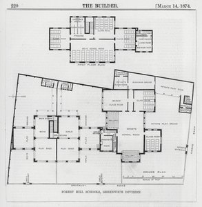 Forest Hill Schools, Greenwich Division (metszet) alkotó: English School