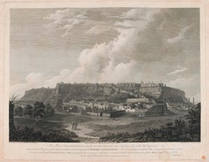 „Gwalior erőd” (vonalas metszet, színes) alkotó: English School
