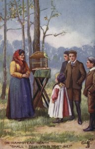 Jósnő a Hampstead Heath-en alkotó: English School