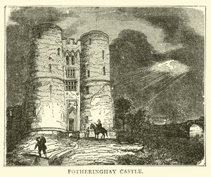 Fotheringhay kastély alkotó: English School