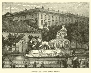 Cybele-kút, Prado, Madrid alkotó: English School