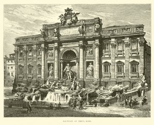 Trevi-kút, Róma alkotó: English School