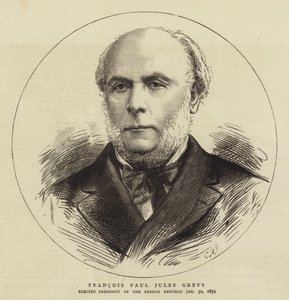 Francois Paul Jules Grevy (metszet) alkotó: English School
