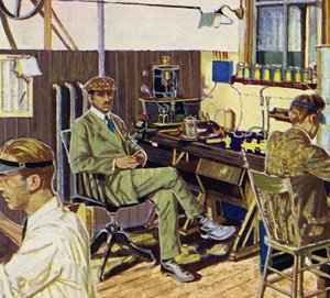 Fred Royce gyárat alapított elektromos berendezések gyártására alkotó: English School