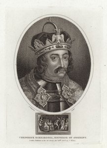 Frigyes Barbarossa, Németország császára alkotó: English School