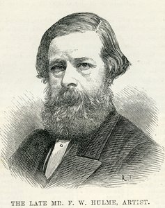 Frederick William Hulme (1816-84) a The Illustrated London Newsból, 1884. december 6. alkotó: English School