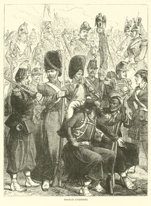 Francia egyenruha, 1870. szeptember alkotó: English School