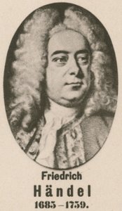 Friedrich Händel (metszet) alkotó: English School