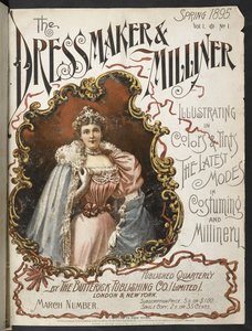 Előlap.  A varró és a misztikus.  1895. alkotó: English School