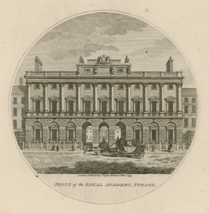 A Királyi Akadémia előtt, Strandben alkotó: English School