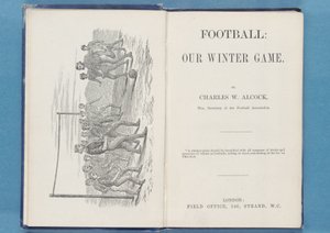 Frontispiece from Football: Our Winter Game, Charles W. Alcock, 1874 (lásd még: 315142 és 315144) alkotó: English School
