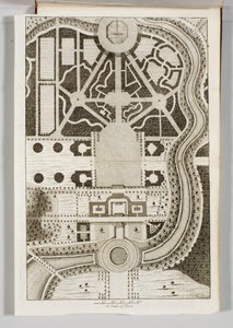 Stephen Switzer: „Ichnographia Rustica: avagy a nemes, úriember és kertész kikapcsolódása” előlapja alkotó: English School
