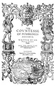Sir Philip Sidney előképe Pembrokes Arcadia grófnőjéhez, 1598 alkotó: English School