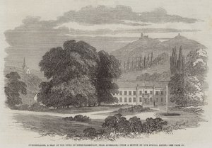 Furstenlager, Hesse-Darmstadt hercegének székhelye, Auerbach közelében (metszet) alkotó: English School