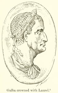 Galba Laurel koronázva alkotó: English School