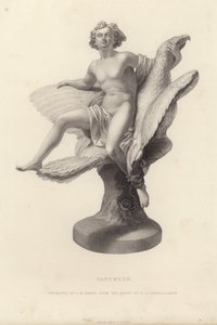 Ganymedes (metszet) alkotó: English School