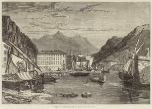 Garibaldis szülőhelye Nizzában alkotó: English School