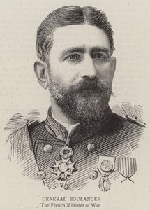 Boulanger tábornok (metszet) alkotó: English School