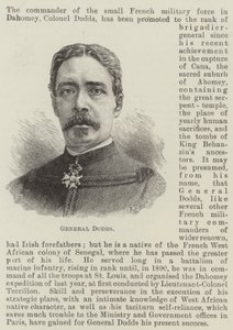 General Dodds (metszet) alkotó: English School