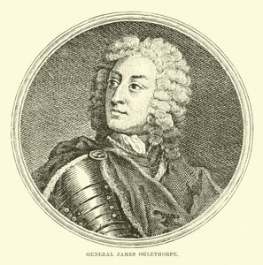 James Oglethorpe tábornok alkotó: English School