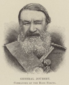 Joubert tábornok, a búr erők parancsnoka (metszet) alkotó: English School