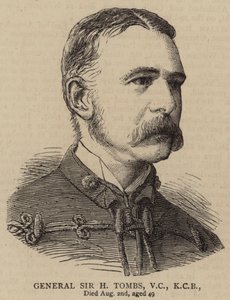 Sir H Tombs tábornok, VC, KCB (metszet) alkotó: English School