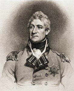 Sir Thomas Picton tábornok (1758-1815) (litho) alkotó: English School