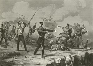 Windham tábornok a Redanban, 1855. szeptember 8 alkotó: English School
