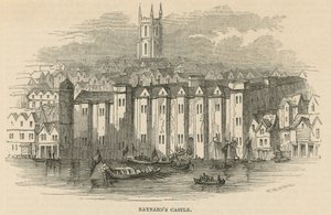 A Baynards-kastély általános képe alkotó: English School