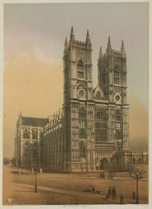 A Westminster Abbey általános képe alkotó: English School