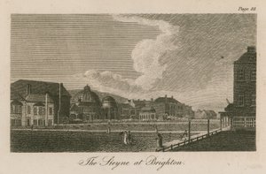 Általános nézet a Steyne-ről Brightonban alkotó: English School