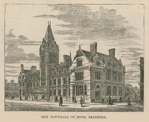 Hove új városháza általános képe alkotó: English School