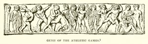 Genii of the Athletic Games alkotó: English School