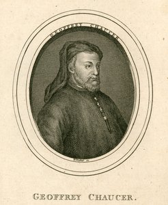 Geoffrey Chaucer alkotó: English School