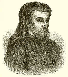 Geoffrey Chaucer alkotó: English School