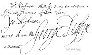 George, Lord Digby alkotó: English School