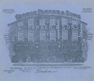 George Parker & Sons üzlet alkotó: English School