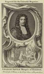 George Saville, Halifax márki alkotó: English School
