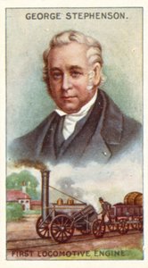 George Stephenson, az első mozdonymotor alkotó: English School