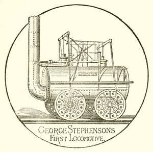 George Stephensons első mozdony alkotó: English School