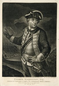 George Washington, Esqr., tábornok és a kontinentális hadsereg főparancsnoka Amerikában alkotó: English School