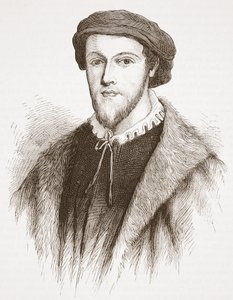 George Wishart, David Laing birtokában lévő nyomtatványból, illusztráció: James Aitken Wylie (1808-1890) A protestantizmus története című könyvéből, pub. 1878 alkotó: English School