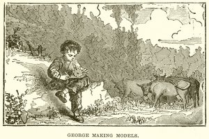 George modelleket készít alkotó: English School