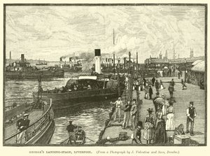 Georges Landing Stage, Liverpool alkotó: English School