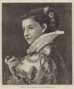 Giacometta (metszet) alkotó: English School