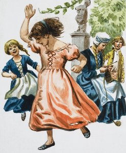 Lányok táncolnak alkotó: English School