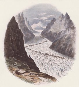 Gleccserek (színes metszet) alkotó: English School