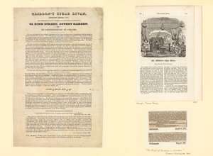 A Gliddons Szivardíván, amelyet 1825 februárjában alapítottak alkotó: English School