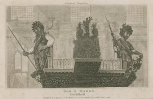 Gog és Magog, Guildhall, London alkotó: English School