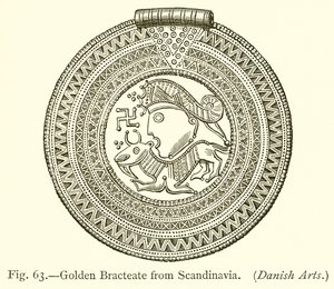 Golden Bracteate Skandináviából alkotó: English School